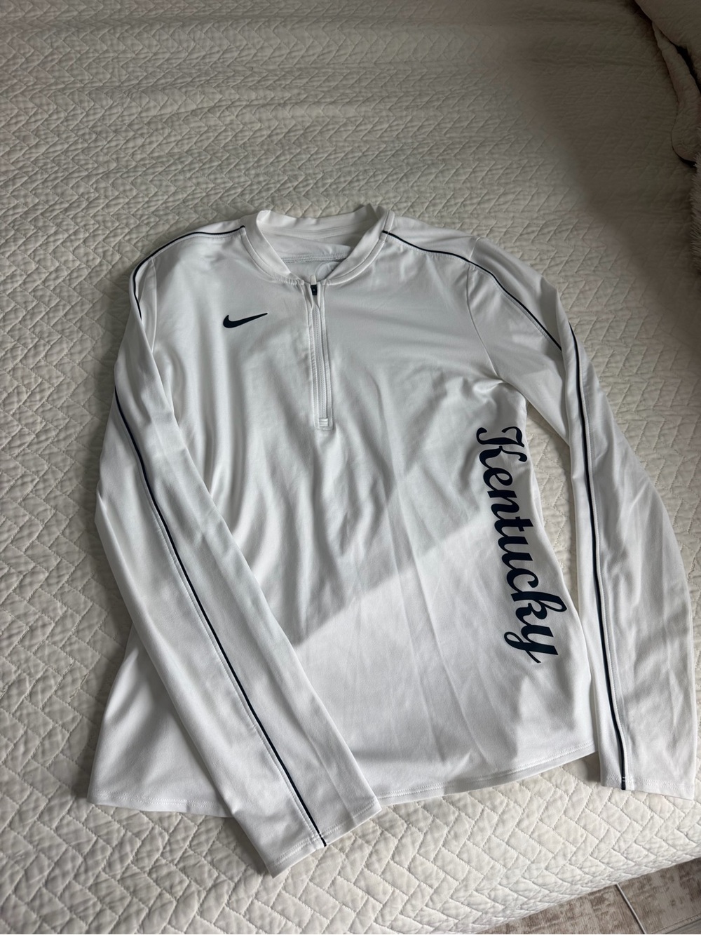 Nike Kentucky Wildcats SEC Dri-FIT Quarter Zip Pullover Women’s M